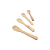 Kit 3 Talheres De Bambu 16cm Para Festas - Imagem 8