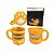 Caneca Porcelana 3D Garfield Pata 350ml - Imagem 1