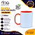 Caneca de Polímero Laranja 325ml - Para Sublimação - Imagem 1