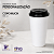 Copo Buck 500ml Branco com Tampa Preta - Imagem 1