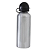Garrafa Squeeze de Alumínio Tampa Bolinha Slim  Prata 500ml - Imagem 1