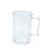 Caneca Chopp de Acrílico 400ml Transparente - Imagem 1