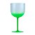 Taça Gin Jateada 450ml Degradê Verde - Imagem 1