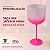 Taça Gin Jateada 450ml Degradê Rosa - Imagem 1