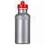 Squeeze de Plástico Prata c/ Prime 500ml Vermelha - Sem Gravação - Imagem 1