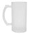 Caneca de Chopp Vidro 475ml Jateada Fosca Metalnox - Imagem 1