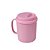 Copo Buck kids 325ml Rosa com Tampa Rosa - Imagem 1
