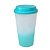 Copo Buck 500ml Degradê com Tampa Verde Tiffany - Imagem 1