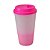 Copo Buck 500ml Degradê com Tampa Pink - Imagem 1