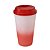 Copo Buck 500ml Degradê com Tampa Vermelha - Imagem 1
