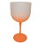 Taça Gin Jateada 450ml Degradê Laranja - Imagem 1