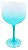 Taça Gin Jateada 450ml Degradê Verde Tiffany - Imagem 1