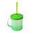 Caneca Kids Canudo 325ml Degradê Verde - Imagem 1