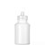 Squeeze de Plástico Branco c/ Prime 300ml com Tampa Branca - Imagem 1