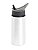 Squeeze Garrafa Para Sublimação Sport Bico Retratil 600ml Branca - Imagem 1