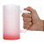 Caneca de Chopp Vidro 475ml Jateada Vermelha Fosca Metalnox - Imagem 3