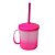 Caneca Kids Canudo 325ml Degradê Pink - Imagem 1