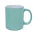Caneca Cerâmica 325ml Verde Água Fosca Sublime - Imagem 1