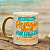 Caneca Personalizada És o meu Refúgio minha Fortaleza o meu Deus em quem eu Confio Salmo 91:2 - Imagem 1
