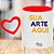 Caneca Personalizada Alça Mini Coração Vermelha "Sua Arte Aqui" - Imagem 1