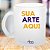 Caneca Personalizada Vidro Jateado Fosco "Sua Arte Aqui" - Imagem 2