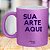 Caneca Personalizada Glitter Pink "Sua Arte Aqui" - Imagem 1