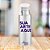Garrafa de Alumínio Prata com Tampa de Silicone Branca 570ml Personalizada "Sua Arte Aqui" - Imagem 1