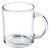 Copo de Vidro 325ml Transparente Live - Imagem 1
