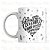 Caneca Personalizada Amor, Abraço, Beijo... - Imagem 1