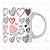 Caneca Personalizada Corações - Imagem 2