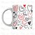 Caneca Personalizada Corações - Imagem 1