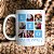 Caneca Personalizada 6 fotos Eu Te Amo cor azul claro - Imagem 1