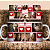Caneca Personalizada 6 Fotos com Coração Vermelho - Imagem 1
