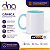 Caneca Cerâmica 325ml com Alça e Interior Azul Bebê - Para Sublimação - Imagem 1