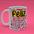 Caneca Personalizada Feliz dia dos Avós - Rosa - Imagem 1
