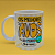 Caneca Personalizada Os Melhores Avós do Mundo - Amo Vocês! - Imagem 1