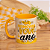 Caneca Personalizada Promovida a Vovó do Ano - Laranja - Imagem 1