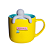 Caneca 350ml com Infusor para Chá Bob Esponja Pink UP - Imagem 2