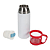 Garrafa Térmica para Sublimação com Copo Vermelho 300ml - Imagem 2