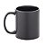 Caneca Cerâmica 325ml Mágica Interno Preta Preta Fosca JKB - Imagem 1