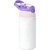 Garrafa Kids Alumínio Bico Retrátil Silicone Tampa Roxo e Rosa 500ml - Imagem 1