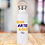 Garrafa Térmica de Aço Inox com Tampa de Bambu 500ml Personalizada "Sua Arte Aqui" - Imagem 1