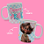 Caneca Personalizada Exclusiva da Prof Ilustração Quadriculada - Imagem 1