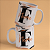 Caneca Personalizada Formando "F" - Imagem 1