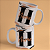 Caneca Personalizada Formando "H" - Imagem 1