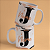 Caneca Personalizada Formando "J" - Imagem 1