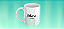 Caneca Personalizada Padrinhos de Batismo (verde) - Imagem 1