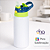 Garrafa Kids Alumínio Tampa Azul e Verde Menta 500ml - Para Sublimação - Imagem 2