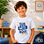 Camiseta Branca Poliéster Infantil - Tamanho 8 - Sua Arte Aqui - Imagem 1