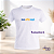 Camiseta Personalizada Branca Adulto Poliéster - Tamanho G - Imagem 1